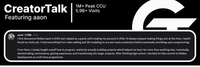 CreatorTalk featuring aaon